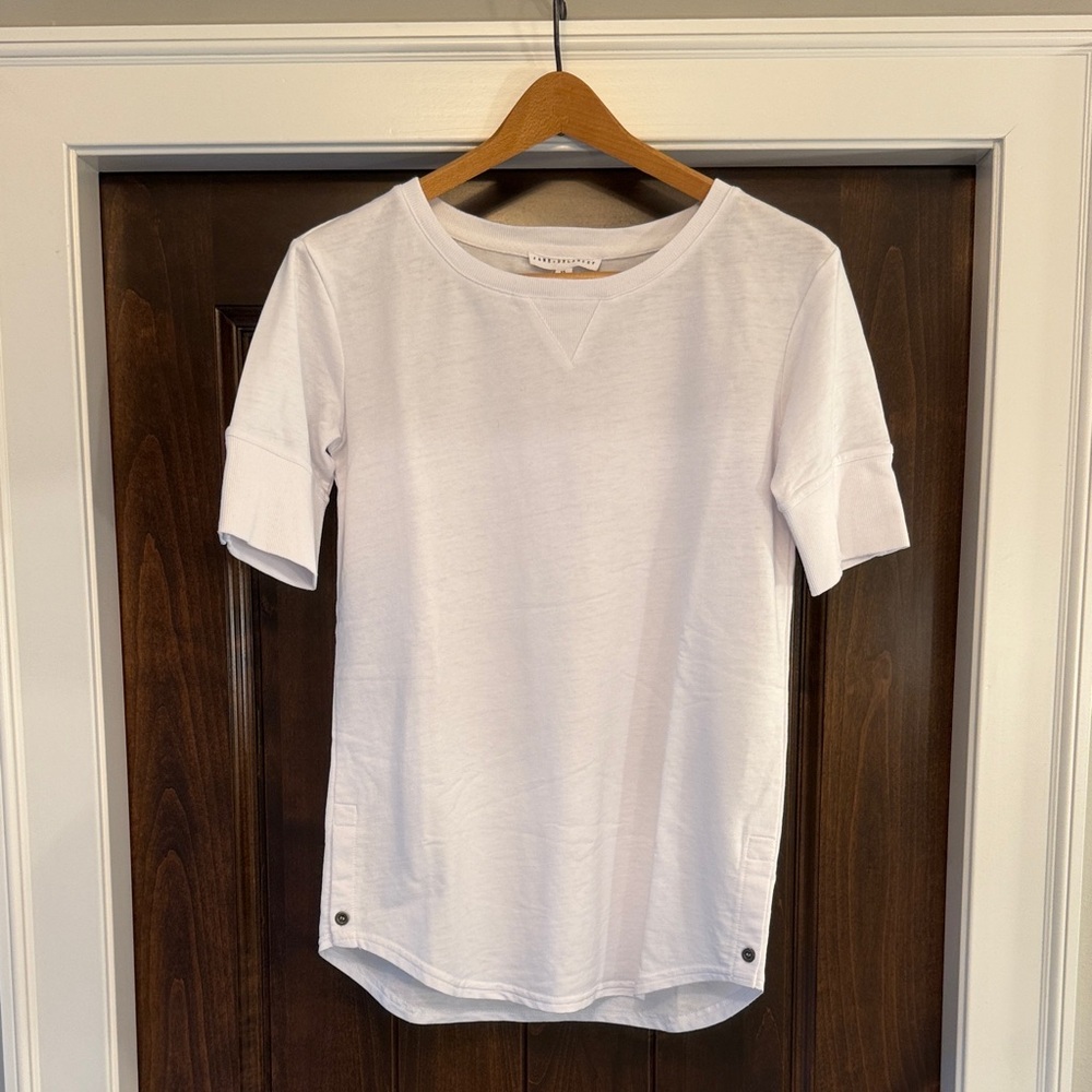Jane and Delancey White Knit Top